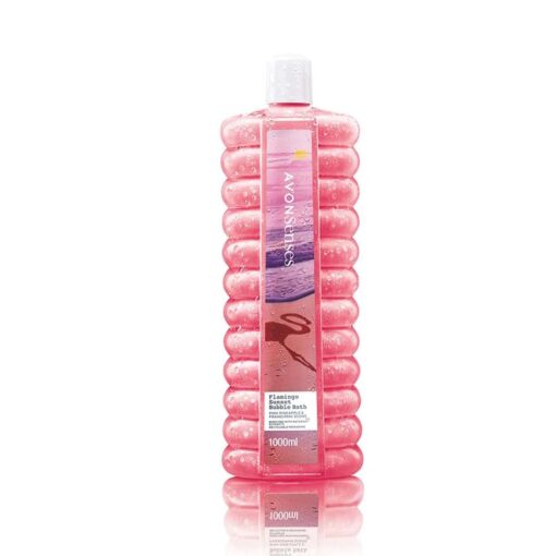 Avon Senses Flamingo Sunset Pineapple & Frangipani  Bain Moussant 1Litre