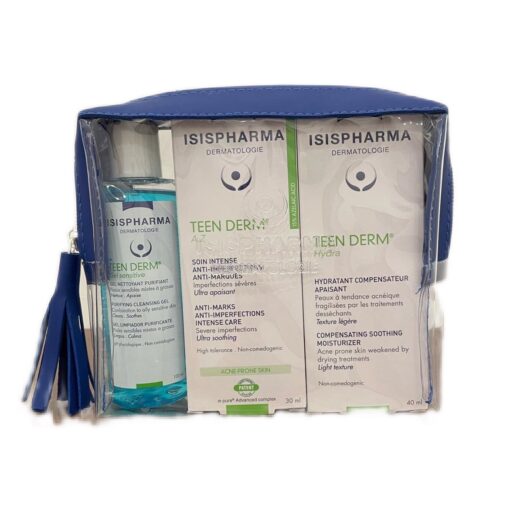 Isispharma Trousse Teen Derm (AZ Anti Imperfection+ Hydra + Gel Sensitive 100ml)