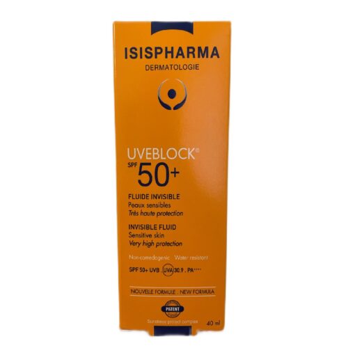 Isispharma Uveblock Ecran SPF50+ Fluide Invisible