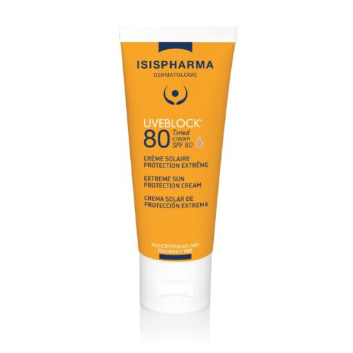 Isispharma Uveblock Ecran SPF80 Teinté