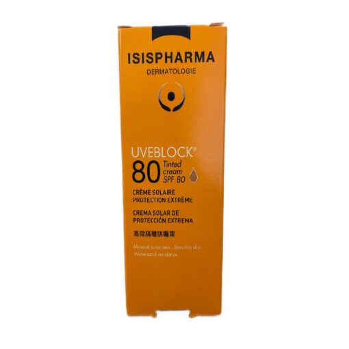 Isispharma Uveblock Ecran SPF80 Teinté