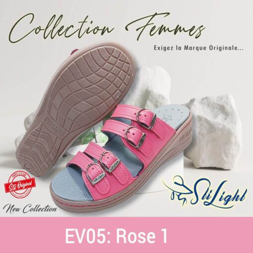 Sabot Orthopédique STI Femme Rose