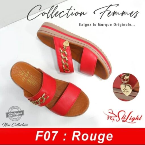 Sabot Orthopédique STI Femme Rouge