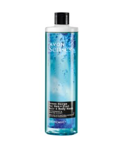 Avon Senses Ocean Surge Pour Homme 2 en 1 Gel Douche Corps et Cheveux 500ml