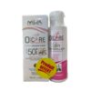 Milva Olcare Ecran Solaire Teinte Rose Claire SPF50+ 50ml + Lait Démaquillant 100ml