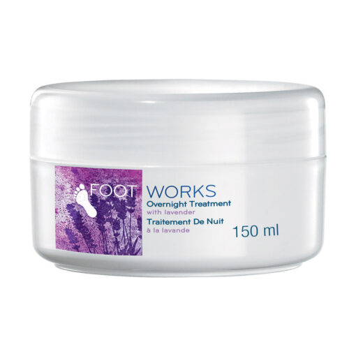 Avon Foot Works Crème Réconfortante Nuit à la Lavande