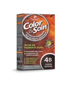 3 Chênes Color & Soin Coloration 4B Châtain Brownie