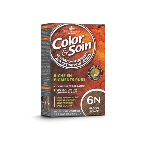 Chênes Color & Soin Coloration 6N Blond Foncé