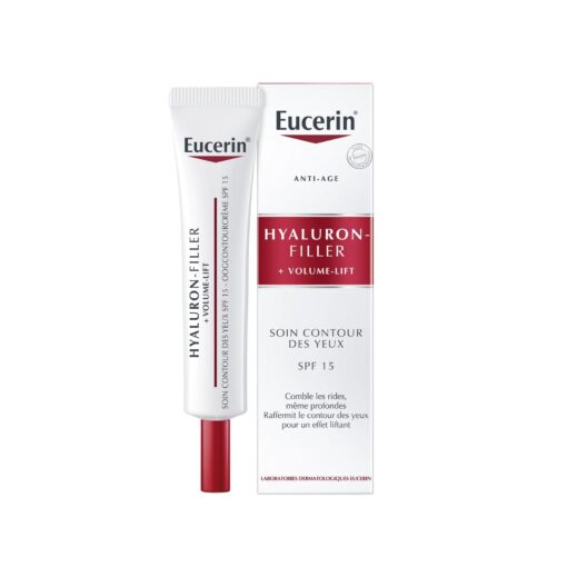 Eucerin Hyaluron-Filler + Volume-Lift Soin Contour des Yeux SPF15 15ml