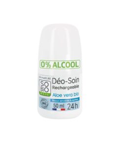 SoBio Déo Soin Déodorant à Bille Tolérance+ Aloe Vera Bio