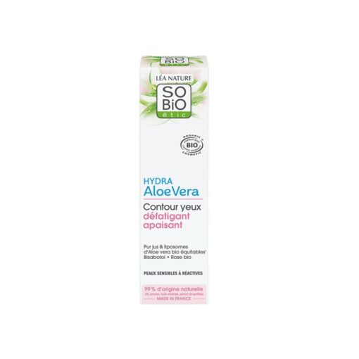 SoBio Hydra Aloe Vera Contour Yeux Apaisant 15ml