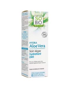 SoBio Hydra Aloe Vera Soin Léger Hydrant 24h 50ml