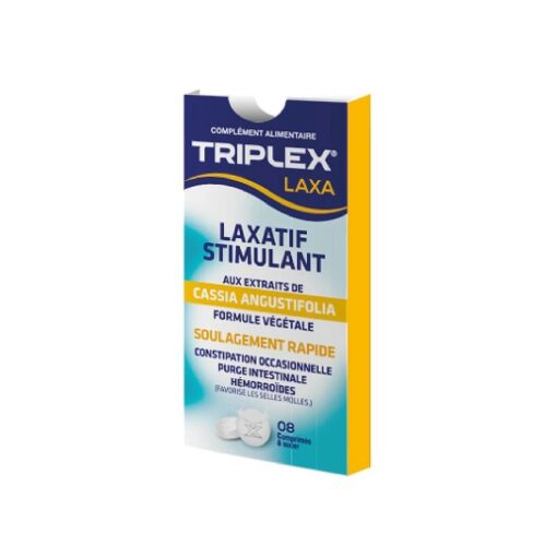 Triplex Laxatif Stimulant 8 Comprimés à Sucer