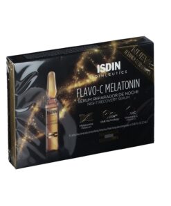 Isdin Flavo-C Melatonin Sérum Réparateur Nuit 10 ampoules de 2ml