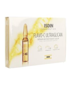 Isdin Flavo-C Ultraglican Sérum Antioxydant Jour 10 ampoules de 2ml