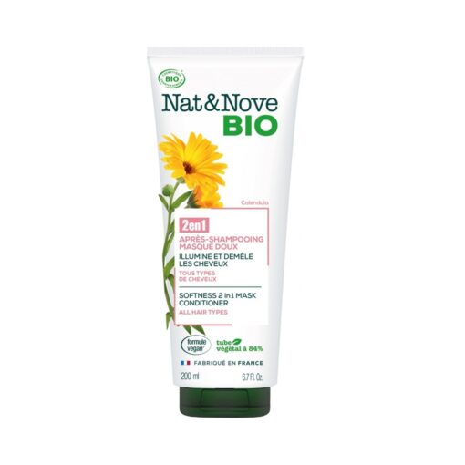 Nat&Nove Bio Après Shampooing Doux Calendula 200ml