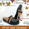 Sabot Orthopédique STI Femme Noir Caramel