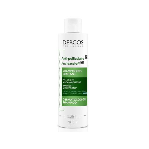 Vichy Dercos Anti-Pelliculaire Shampooing Traitant Cheveux Normaux à Gras 200ml