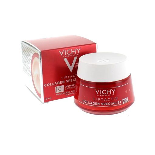 Vichy Lift Activ Collagen Specialist Crème de Nuit Anti Rides + Vitamine C 50ml