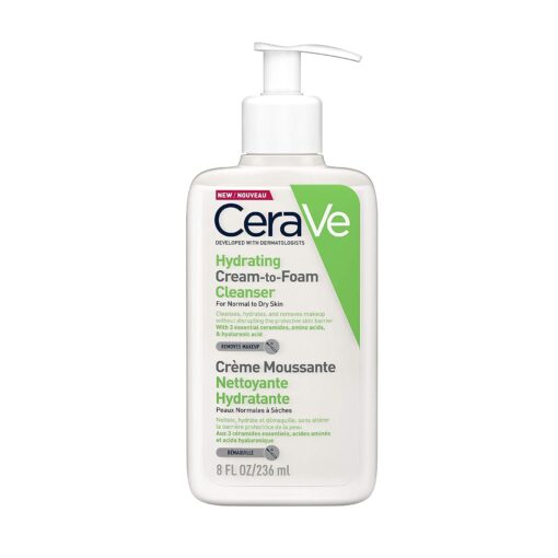 Cerave Crème Moussante Nettoyante Hydratante 236ml