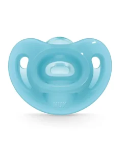 Nuk Sucette Sensitive avec Boite 0-6m Bleu