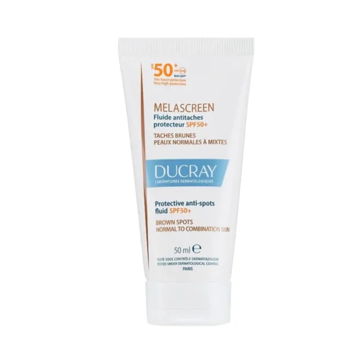 Ducray Melascreen Fluide Antitaches Protecteur SPF50+ Tâches Brunes Peaux Normales à Mixtes 50ml