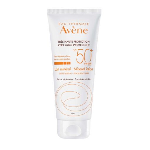 Avene Solaire Lait Mineral Très Haute Protection SPF50+ 100ml