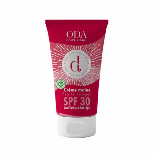 ODA Crème Mains Fruits Rouges SPF30 50ml