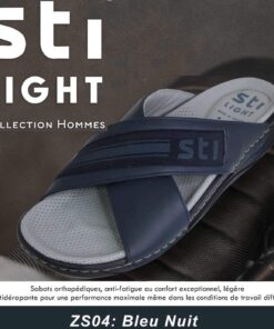 Sabot Orthopédique STI Homme Bleu Nuit