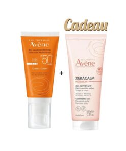 Avene Crème SPF50+ 50ml + Xeracalm Gel Nettoyant 100ml (Gratuit)