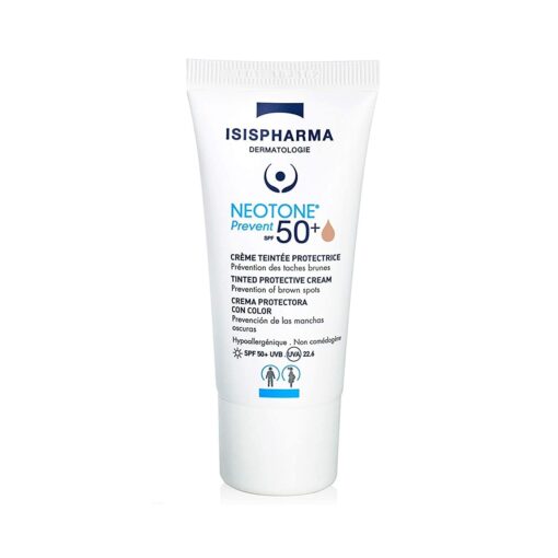 Isispharma Neotone Prevent Creme Teintée Medium Protectrice SPF50+ 30ml