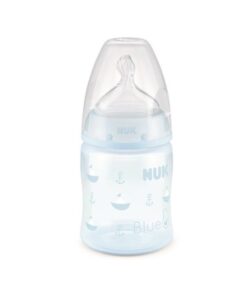 Nuk First Choice+ Biberon Temperature Control 0-6m Couleur Bleu 150ml