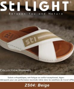 Sabot Orthopédique STI Homme Beige