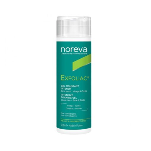 Noreva Exfoliac Gel moussant Intensif 200 ml