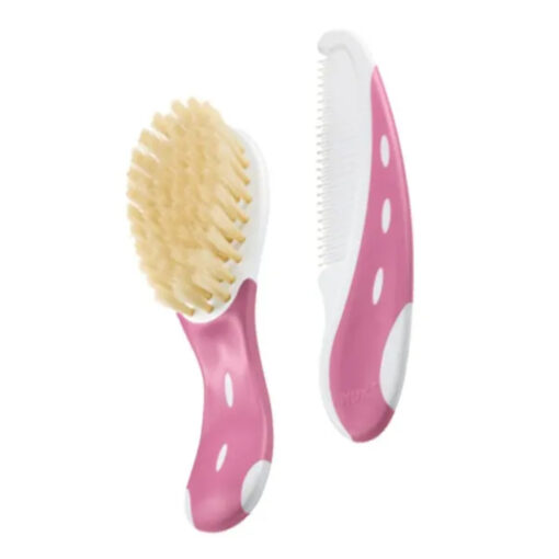 Nuk Brosse et Peigne Rose