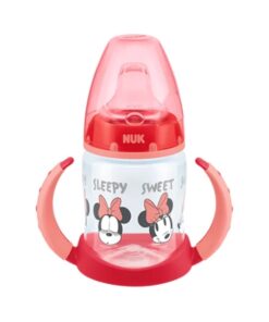 Nuk Tasse d'Apprentissage Mickey 6-18M Couleur Rouge 150ml