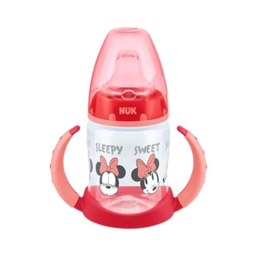 Nuk Tasse d'Apprentissage Mickey 6-18M Couleur Rouge 150ml