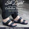 Sabot Orthopédique STI Femme Bleu Nuit Brillant