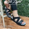 Sandale Orthopédique STI Femme Noir FS04