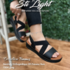 Sandale Orthopédique STI Femme Noir FS04