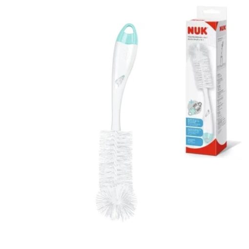 Nuk Brosse Biberon Goupillon Bleu