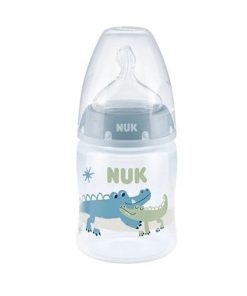 Nuk First Choice+ Biberon Temperature Control 0-6m Couleur Bleu 150ml