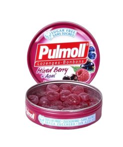 Pulmoll Pastilles Sans Sucres Fruits Rouges 45g