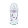 Nuk Biberon Nature Sense en Verre Violet 240ml