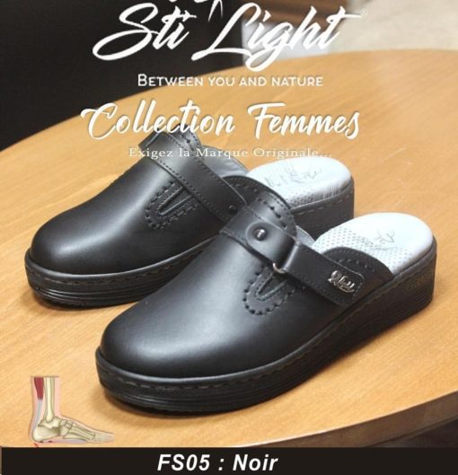 Sabot Orthopédique STI Femme Noir