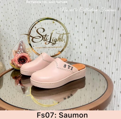 Sabot Orthopédique STI Femme Saumon FS07