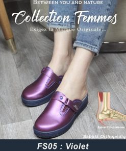 Sabot Orthopédique STI Femme Violet