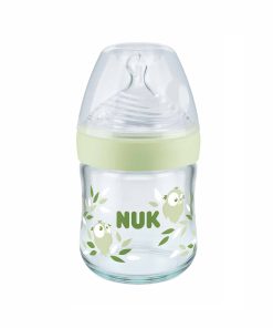 Nuk Biberon Nature Sense en Verre Vert 120ml