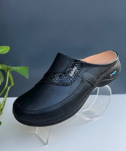 Sabot Orthopédique Ortholite Femme Noir Croco