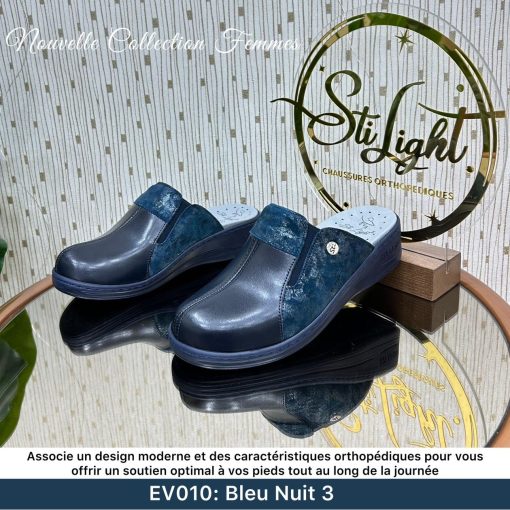 Sabot Orthopédique STI Femme Bleu Nuit EV010